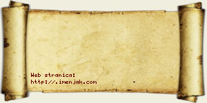 Janko Ignjatić vizit kartica